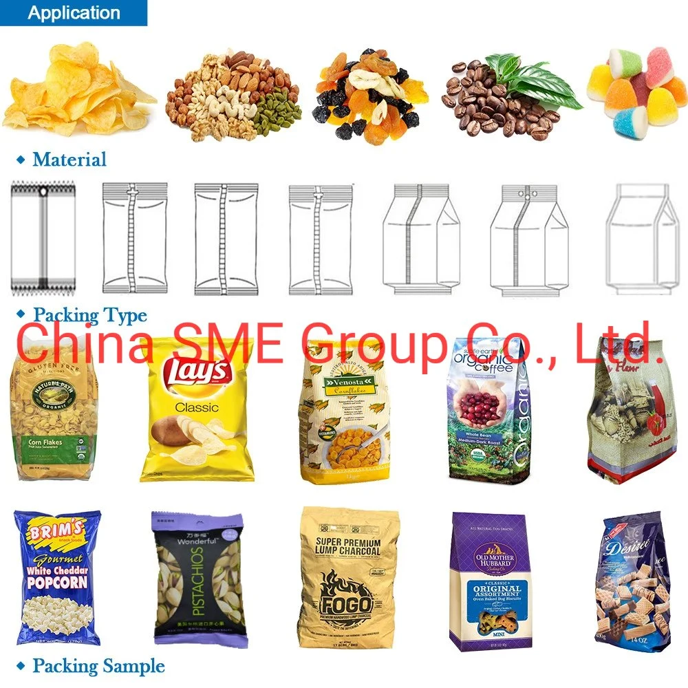 Automatic Cup Volumetric Packing Machine for Oatmeal Chips Sunflwer Seed Peanut Salt